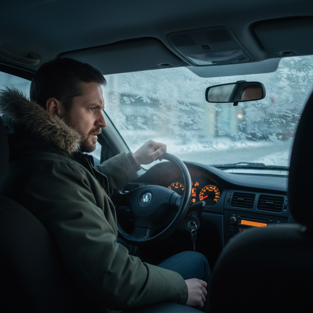 Автомобиль не завелся зимой