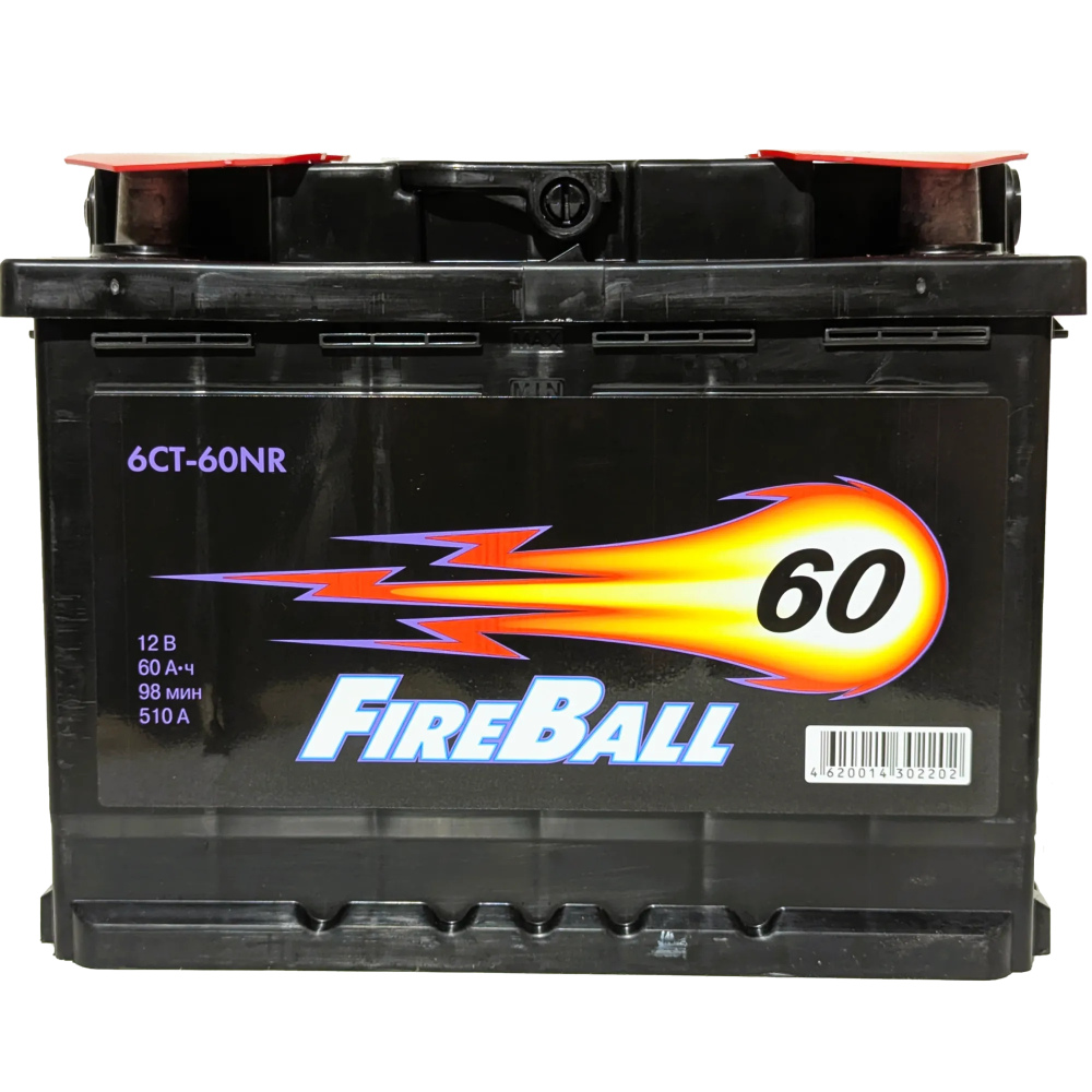 Аккумулятор FireBall 60 R+ (60 А·ч) - фото2, картинка2 Аккумулятор FireBall 60 R+ (60 А·ч) - фото2