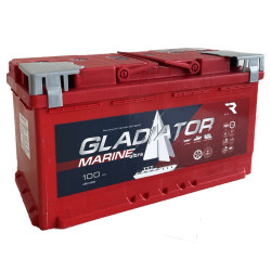 Лодочный аккумулятор Gladiator Marine 100 R+ (100 А·ч) - фото, картинка Лодочный аккумулятор Gladiator Marine 100 R+ (100 А·ч) - фото