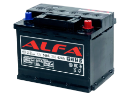 Аккумулятор ALFA Hybrid 62 R+ (62 А·ч) uz - фото, картинка Аккумулятор ALFA Hybrid 62 R+ (62 А·ч) uz - фото