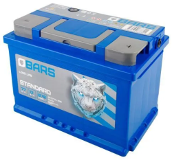 Аккумулятор BARS 77 R+ (77 А·ч)  - фото, картинка Аккумулятор BARS 77 R+ (77 А·ч)  - фото