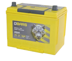 Аккумулятор BARS Asia 75 R+ (75 А·ч) - фото, картинка Аккумулятор BARS Asia 75 R+ (75 А·ч) - фото