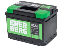 Аккумулятор Enerberg 60 R+ (60 А·ч) низк. - фото, картинка Аккумулятор Enerberg 60 R+ (60 А·ч) низк. - фото