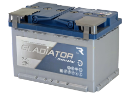 Аккумулятор Gladiator Dynamic 77 R+ (77 А·ч)  - фото, картинка Аккумулятор Gladiator Dynamic 77 R+ (77 А·ч)  - фото