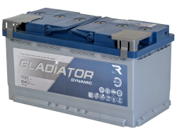Аккумулятор Gladiator Dynamic 100 R+ (100 А·ч)  - фото, картинка Аккумулятор Gladiator Dynamic 100 R+ (100 А·ч)  - фото