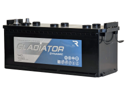 Аккумулятор Gladiator Dynamic 140 (4) рус (140 А·ч) R+ - фото, картинка Аккумулятор Gladiator Dynamic 140 (4) рус (140 А·ч) R+ - фото