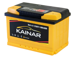 Аккумулятор Kainar 75 R+ (75 А·ч) - фото, картинка Аккумулятор Kainar 75 R+ (75 А·ч) - фото