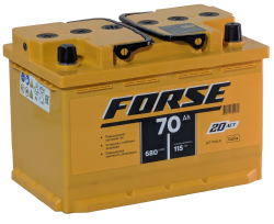 Аккумулятор FORSE 70 R+ (70 А·ч) - фото, картинка Аккумулятор FORSE 70 R+ (70 А·ч) - фото
