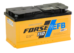 Аккумулятор FORSE EFB 110 R+ (110 А·ч) - фото, картинка Аккумулятор FORSE EFB 110 R+ (110 А·ч) - фото