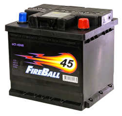 Аккумулятор FireBall 45 R+ (45 А·ч) - фото, картинка Аккумулятор FireBall 45 R+ (45 А·ч) - фото