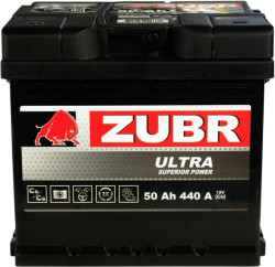 Аккумулятор ZUBR Ultra 50 L+ (50 А·ч) - фото, картинка Аккумулятор ZUBR Ultra 50 L+ (50 А·ч) - фото