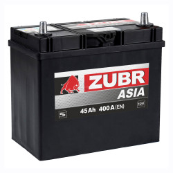 Аккумулятор ZUBR Ultra Asia 45 L+ (45 А·ч) - фото, картинка Аккумулятор ZUBR Ultra Asia 45 L+ (45 А·ч) - фото