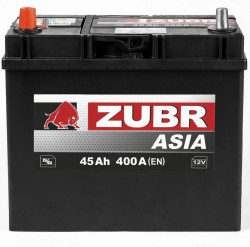Аккумулятор ZUBR Ultra Asia 45 R+ (45 А·ч) - фото, картинка Аккумулятор ZUBR Ultra Asia 45 R+ (45 А·ч) - фото