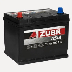 Аккумулятор ZUBR Ultra Asia 70 L+ (70 А·ч) - фото, картинка Аккумулятор ZUBR Ultra Asia 70 L+ (70 А·ч) - фото