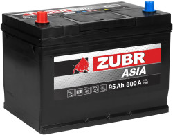 Аккумулятор ZUBR Ultra Asia 95 L+ (95 А·ч) - фото, картинка Аккумулятор ZUBR Ultra Asia 95 L+ (95 А·ч) - фото