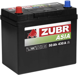 Аккумулятор ZUBR Premium Asia 50 L+ (50 А·ч) - фото