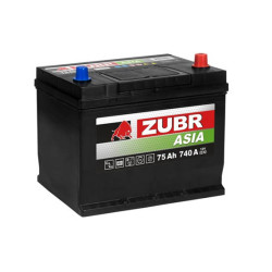 Аккумулятор ZUBR Premium Asia 75 R+ (75 А·ч) - фото
