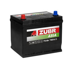 Аккумулятор ZUBR Premium Asia 75 L+ (75 А·ч) - фото