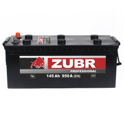 Аккумулятор ZUBR Professional 145 R+ (145 А·ч) - фото